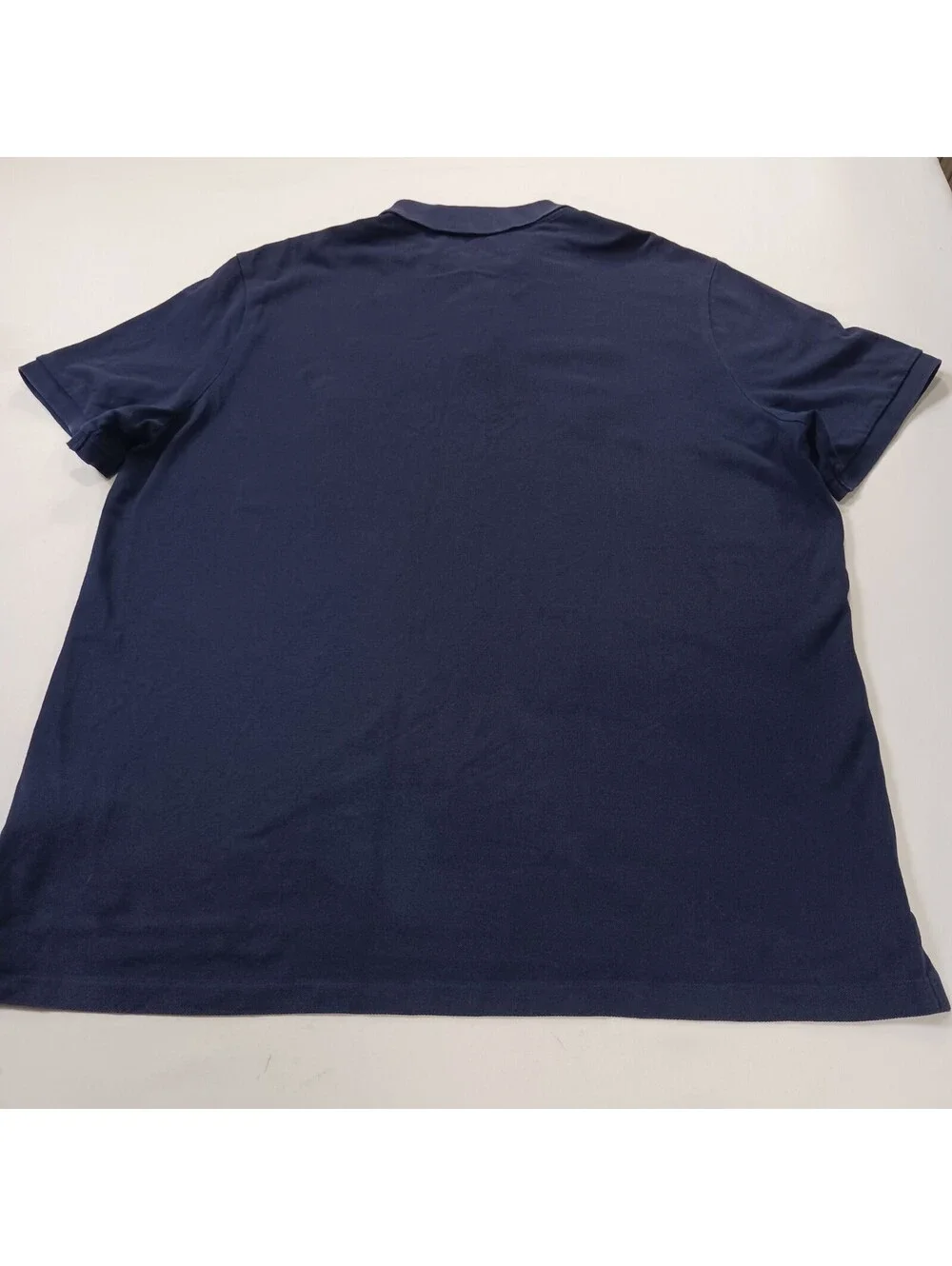 Polo Ralph Lauren Embroidered Big Logo Gold Pony Men's Blue Rare Polo Shirt XL